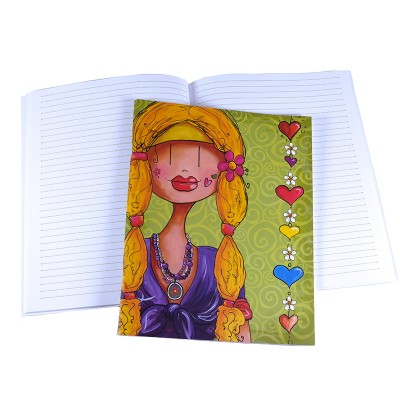 Papeterie : Grand cahier de notes "Anna"